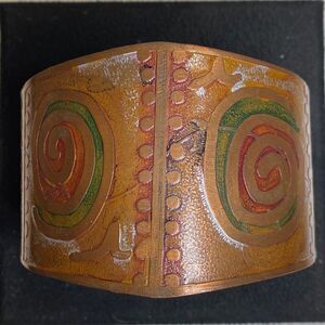 💛 Copper Cuff By Local Vancouver Island Artist Noel